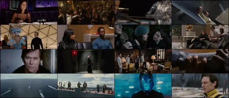 x-men , 5: , first , class , 2011 , hindi-english
