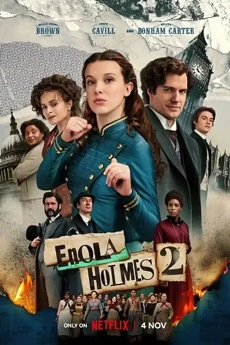 Download Enola Holmes 2  | 2022 | Season 1 | Dual Audio | Hindi-English | Netflix Original Web Series | 480p 720p 1080p